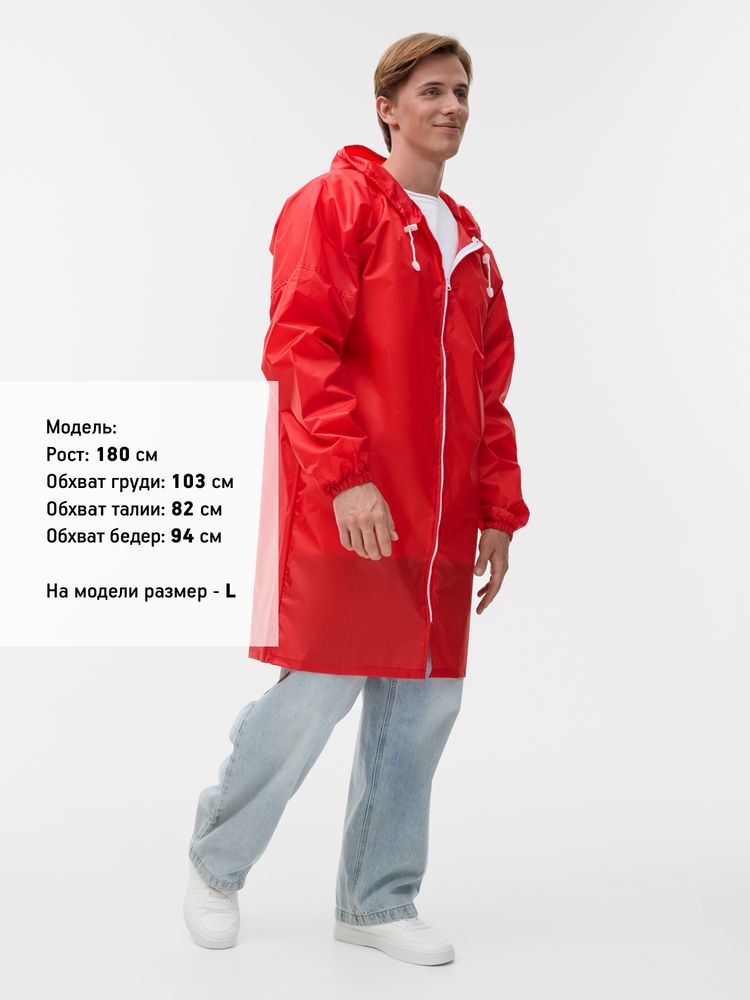 Дождевик Rainman Zip, красный — фото 5