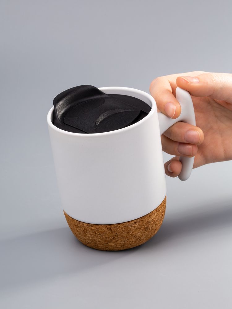 Кружка Corky Grip, белая — фото 7