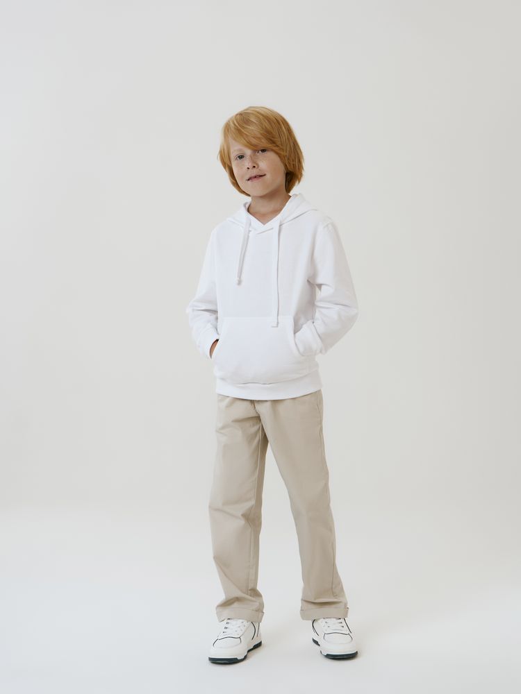 Худи детское Kirenga Kids 2.0, белое — фото 6