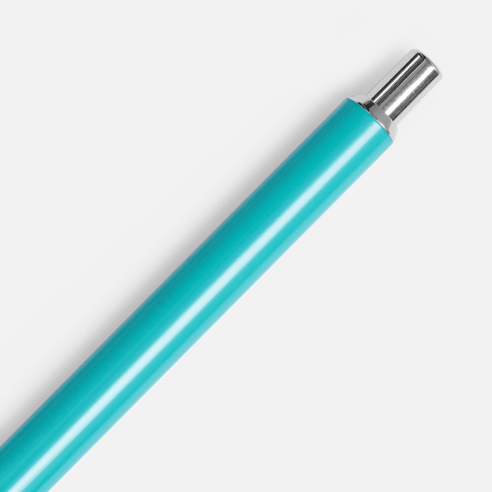 Ручка шариковая Slim Beam, бирюзовая — фото 1