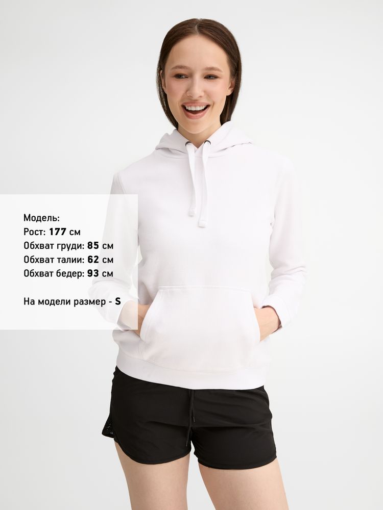 Толстовка женская Spencer Women, белая — фото 6