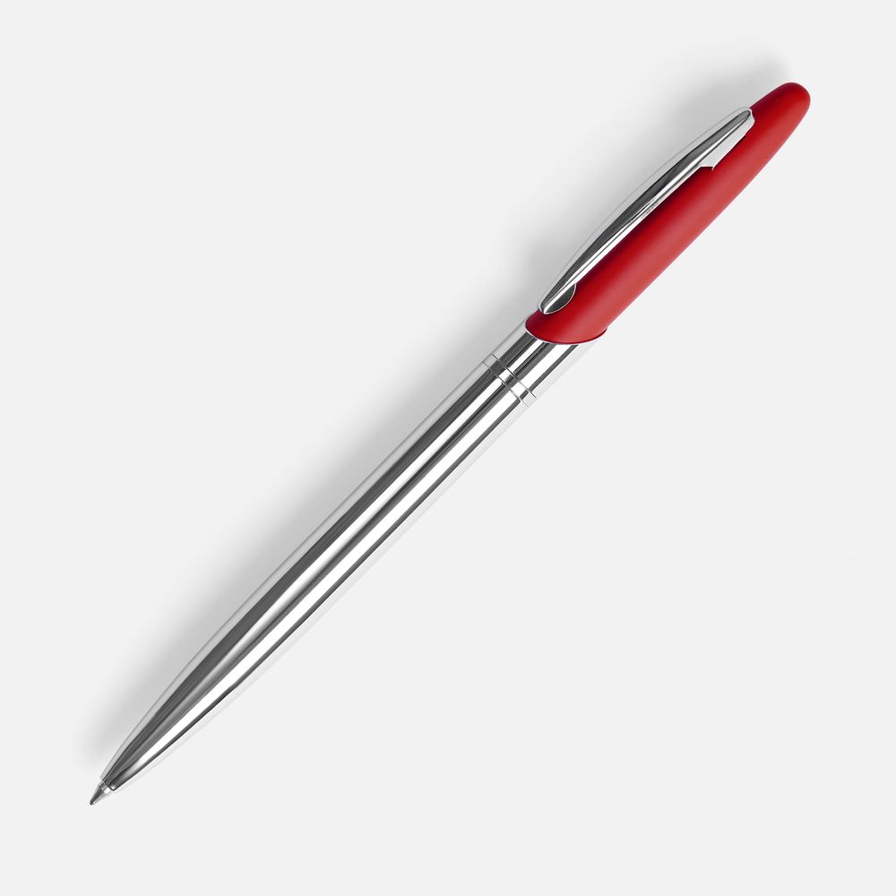 Ручка шариковая Dagger Soft Touch, красная — фото 1