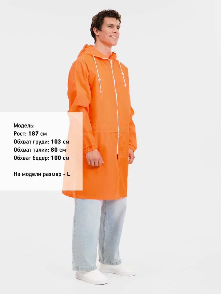 Дождевик Rainman Zip Pro, оранжевый неон — фото 6