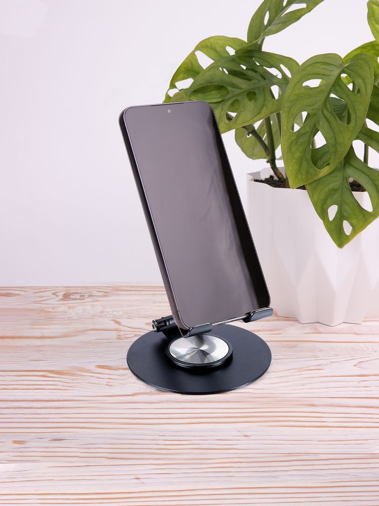 Подставка для смартфона Smartic, черный металлик — фото 10