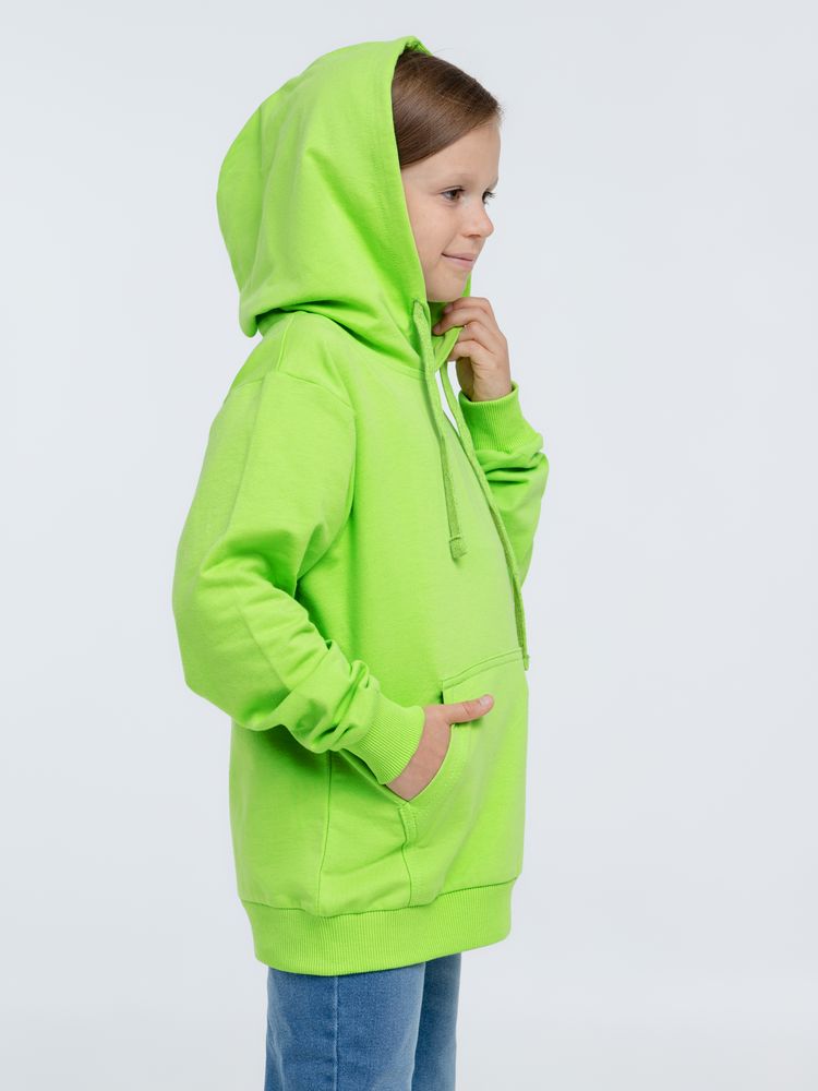 Худи детское Kirenga Kids 2.0, зеленое яблоко — фото 7