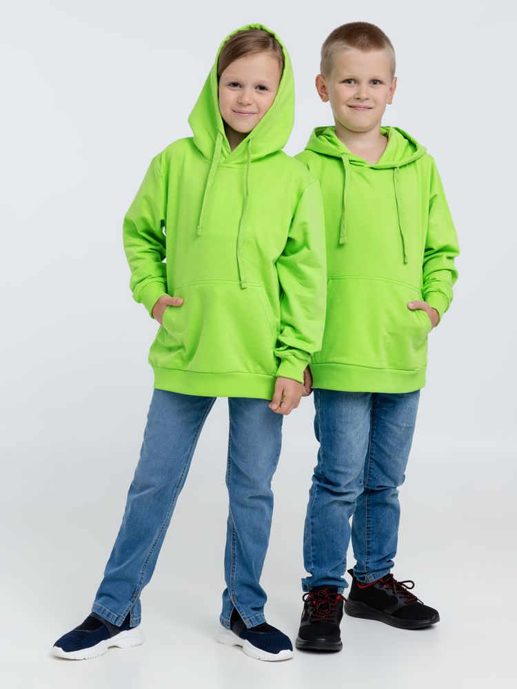 Худи детское Kirenga Kids 2.0, зеленое яблоко — фото 8