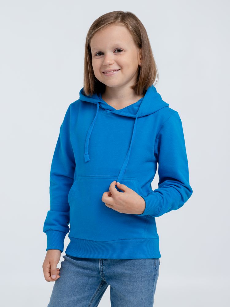 Худи детское Kirenga Kids 2.0, бирюзовое — фото 6