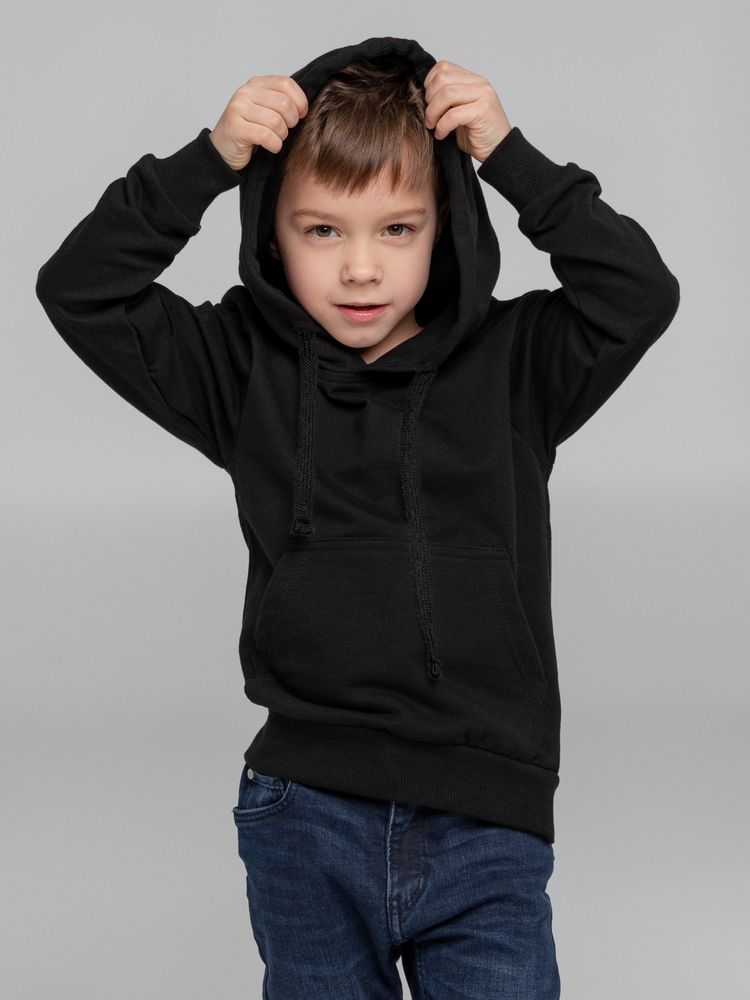Худи детское Kirenga Kids 2.0, черное — фото 10