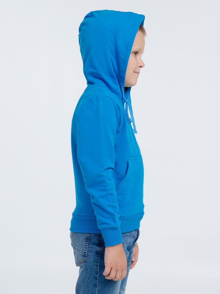 Худи детское Kirenga Kids 2.0, бирюзовое — фото 10