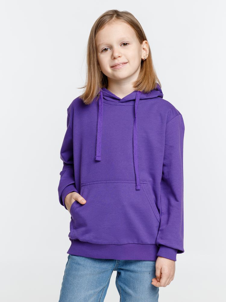 Худи детское Kirenga Kids 2.0, фиолетовое — фото 4