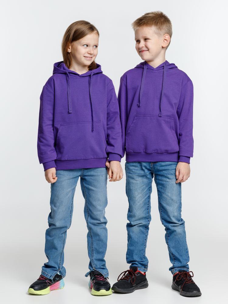 Худи детское Kirenga Kids 2.0, фиолетовое — фото 6