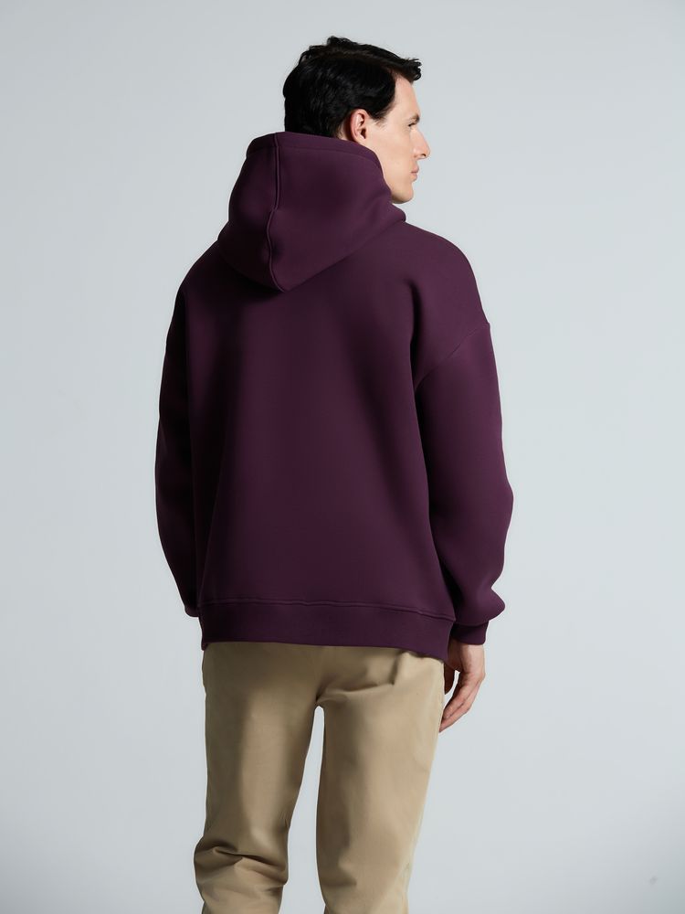 Худи Kulonga Oversize, фиолетовое — фото 12