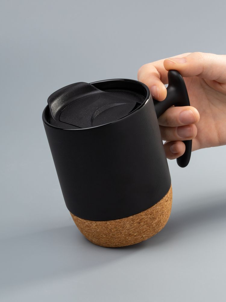 Кружка Corky Grip, черная — фото 8