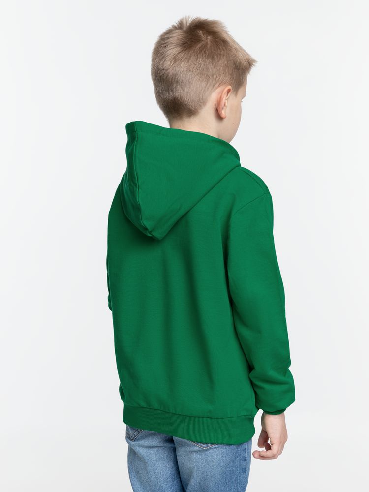 Худи детское Kirenga Kids 2.0, зеленое — фото 10