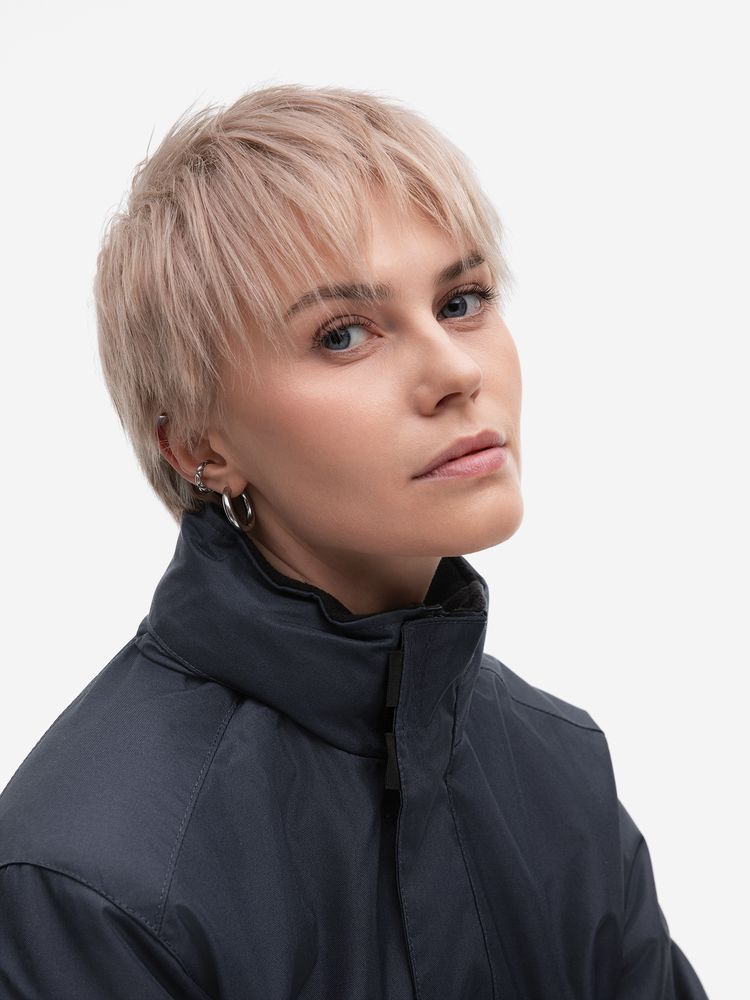 Куртка на стеганой подкладке Robyn, темно-синяя — фото 9