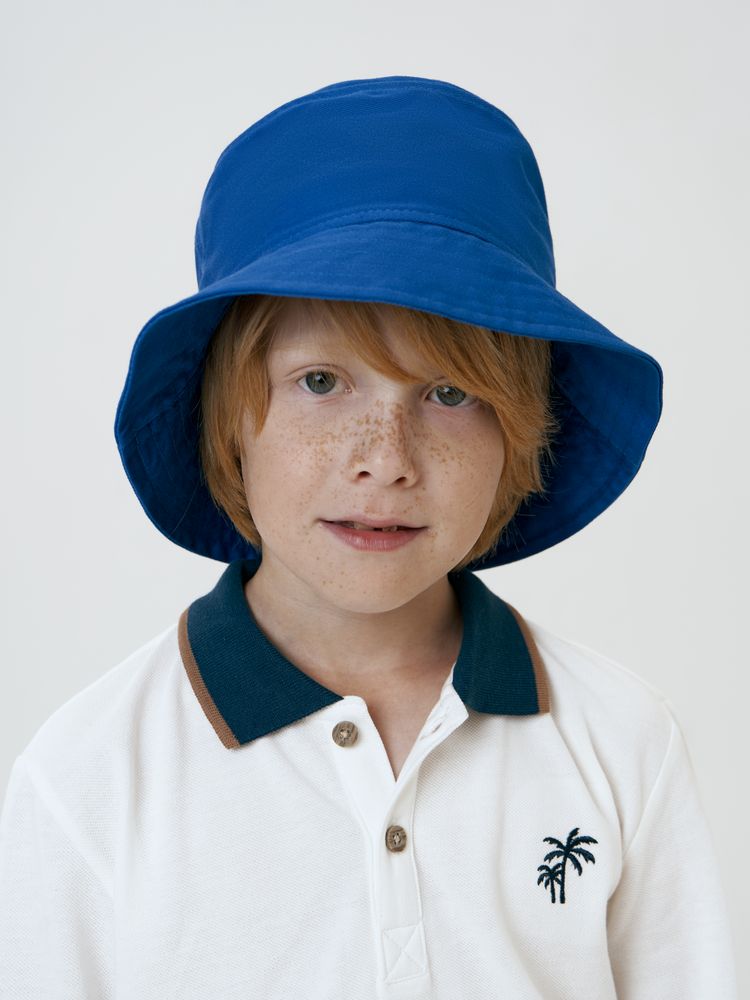 Панама детская Challenge Kids, ярко-синяя — фото 4