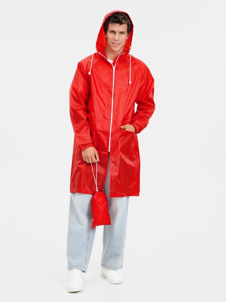 Дождевик Rainman Zip Pro, красный — фото 9