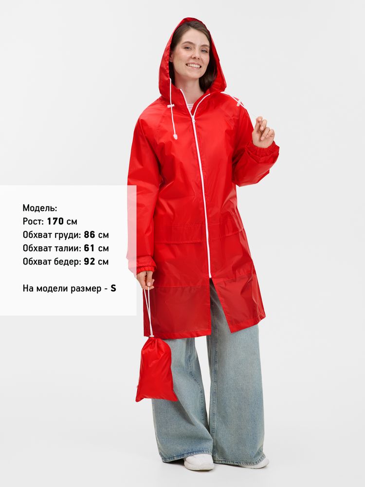 Дождевик Rainman Zip Pro, красный — фото 12