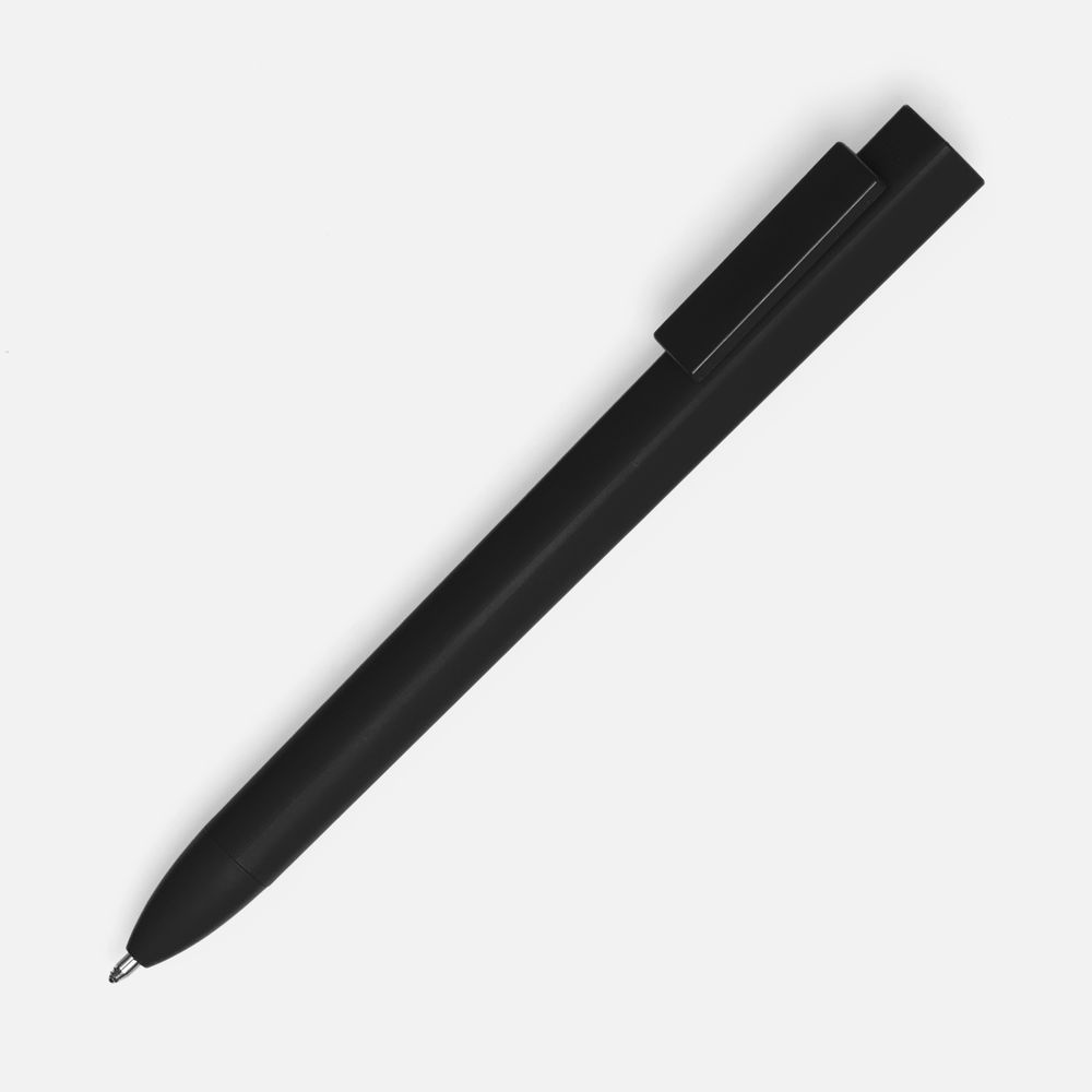 Ручка шариковая Swiper SQ Soft Touch, черная — фото 7