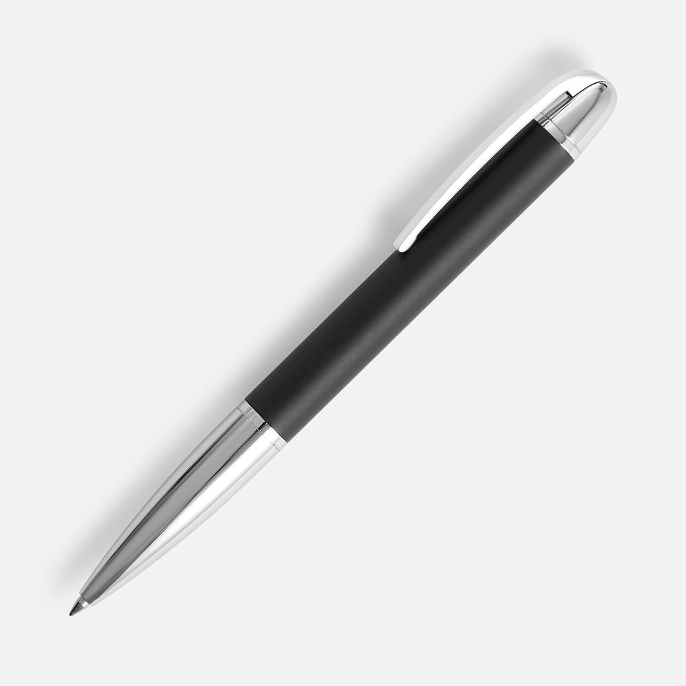 Ручка шариковая Arc Soft Touch, черная — фото 5
