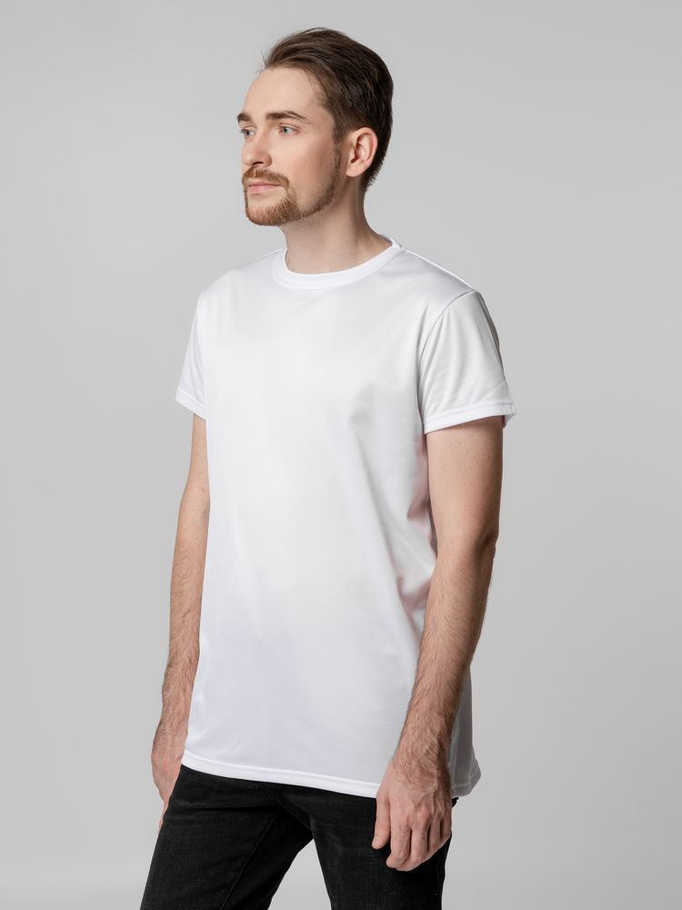 Футболка унисекс для сублимации Paint Tee, белая — фото 2