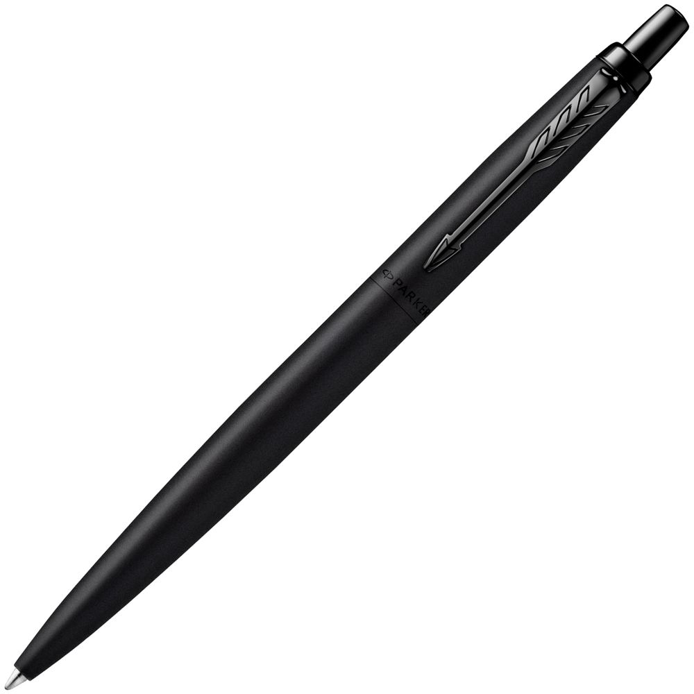 Ручка шариковая Parker Jotter XL Monochrome Black, черная — фото 4