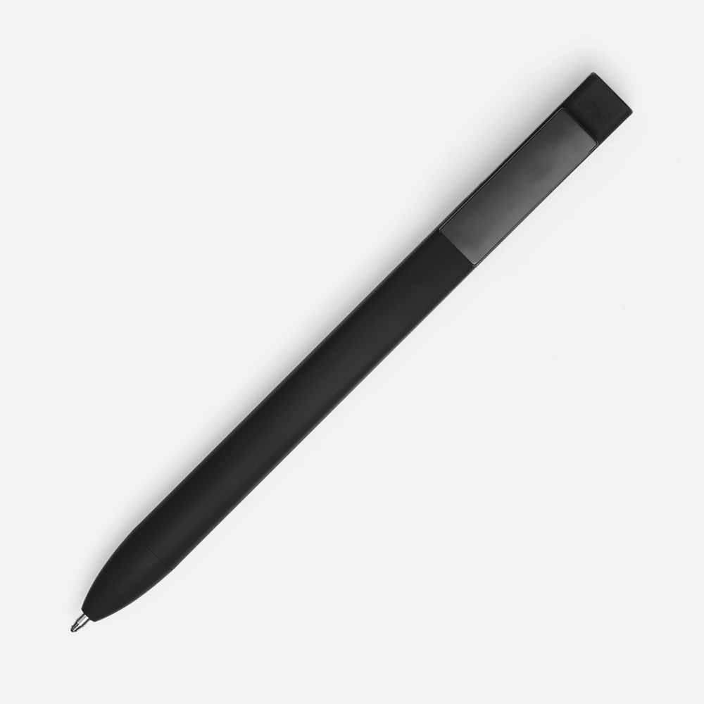 Ручка шариковая Swiper SQ Soft Touch, черная — фото 1