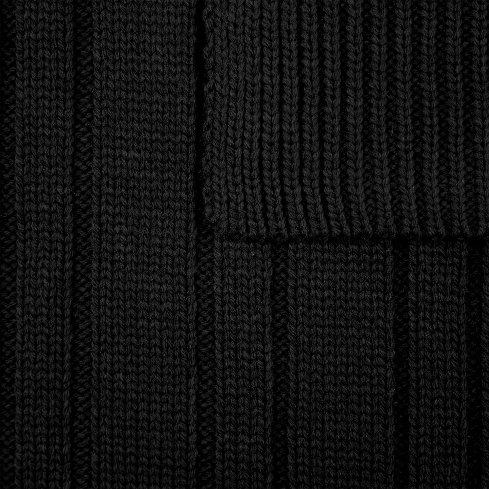 Шарф Knit Beat, черный — фото 1