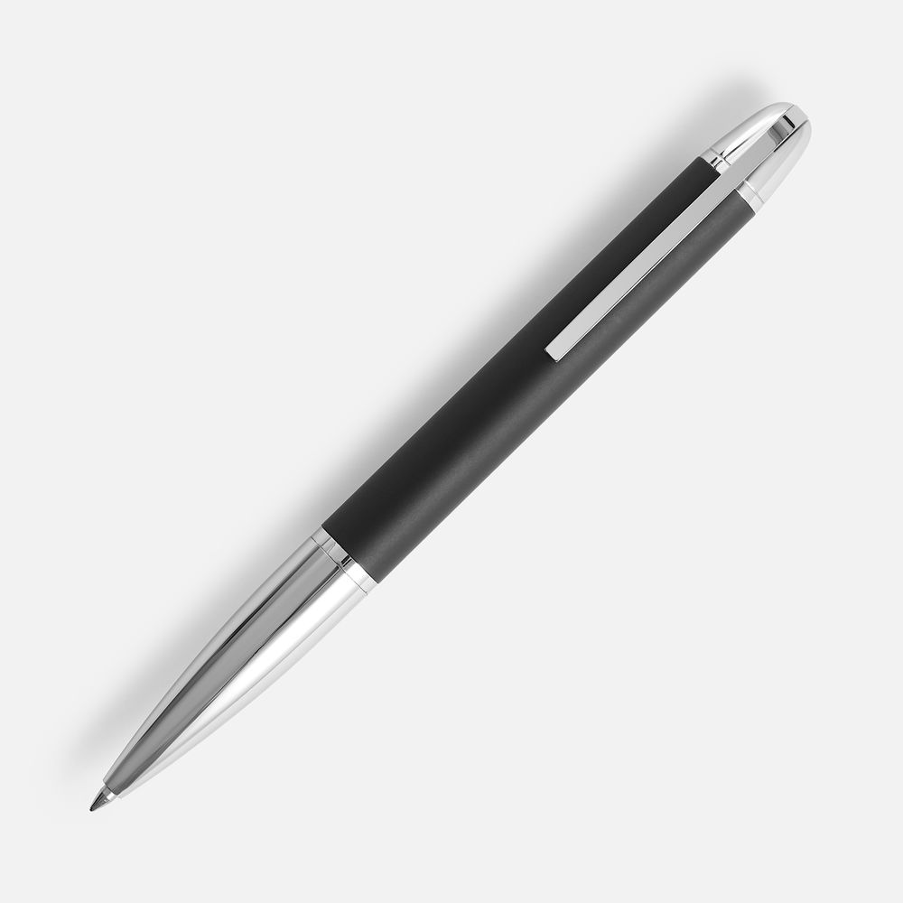 Ручка шариковая Arc Soft Touch, черная — фото 1