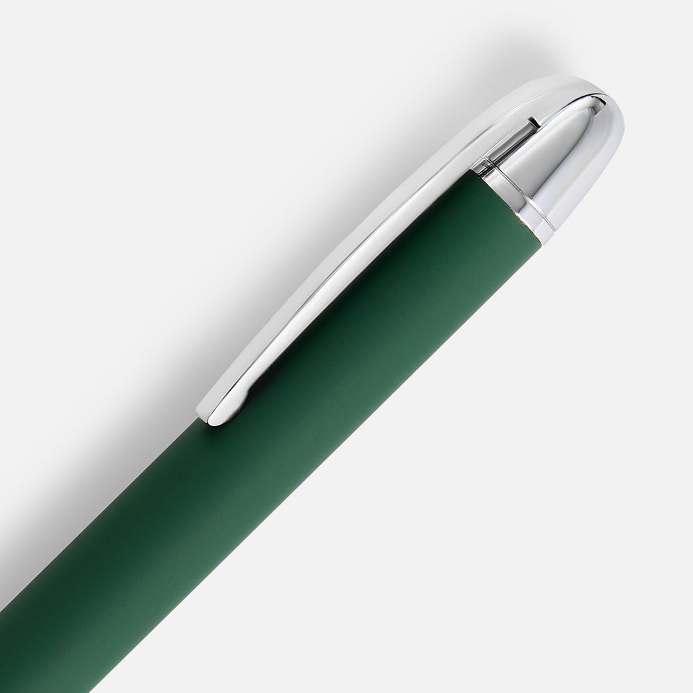 Ручка шариковая Arc Soft Touch, зеленая — фото 2
