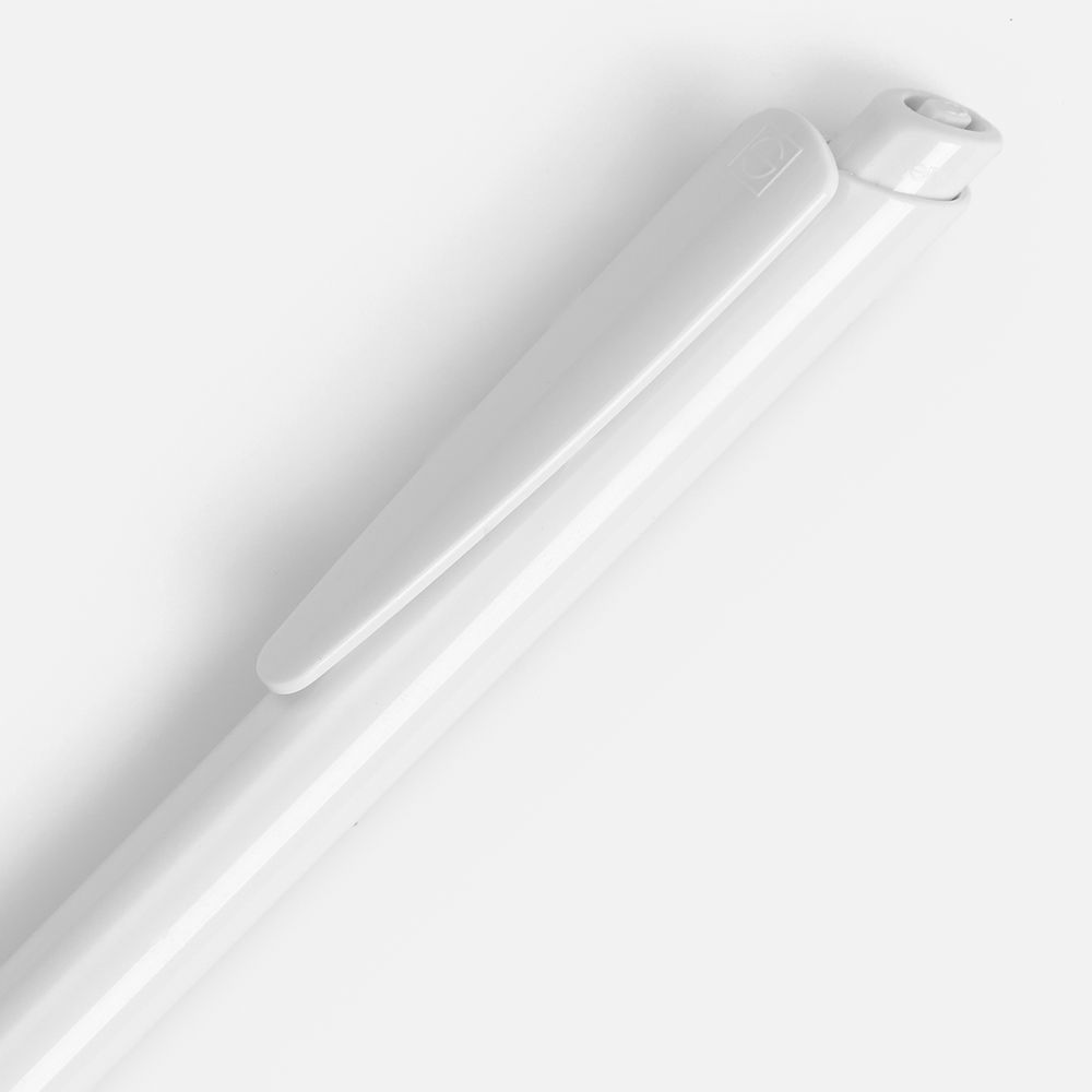 Ручка шариковая Senator Dart Polished, белая — фото 1