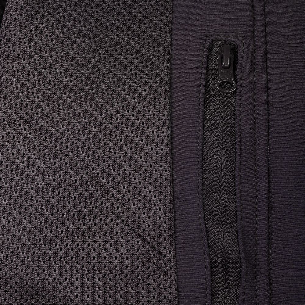 Куртка женская Hooded Softshell черная — фото 2