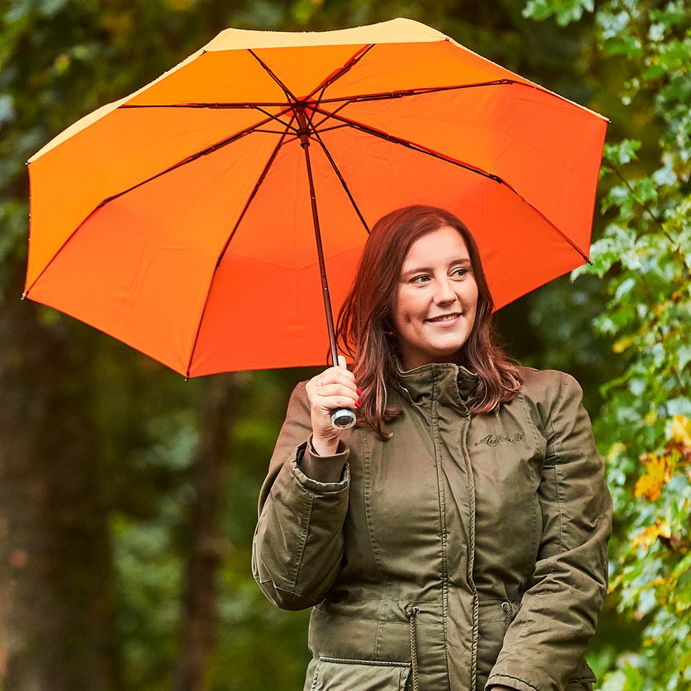 Зонт складной Fillit, темно-синий — фото 9