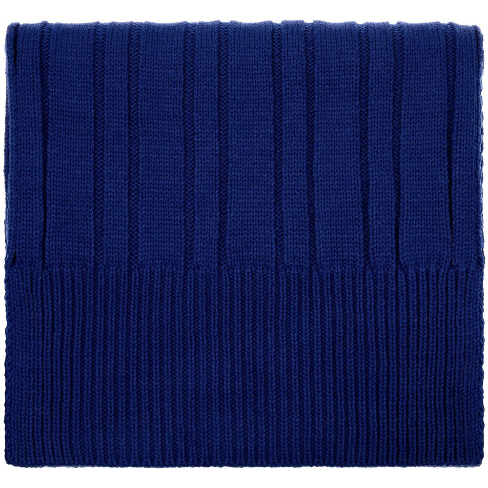 Шарф Knit Beat, темно-синий — фото 1