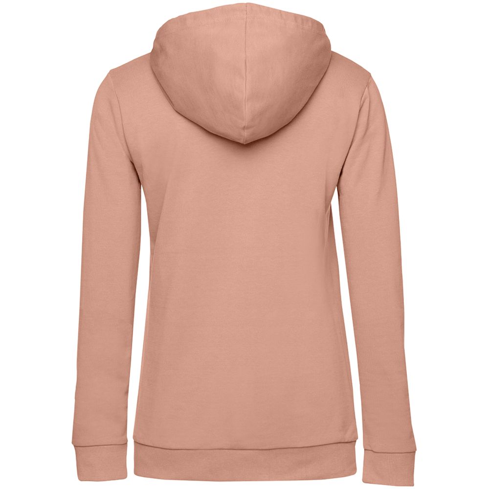 Толстовка с капюшоном женская Hoodie, бежевая (nude) — фото 1