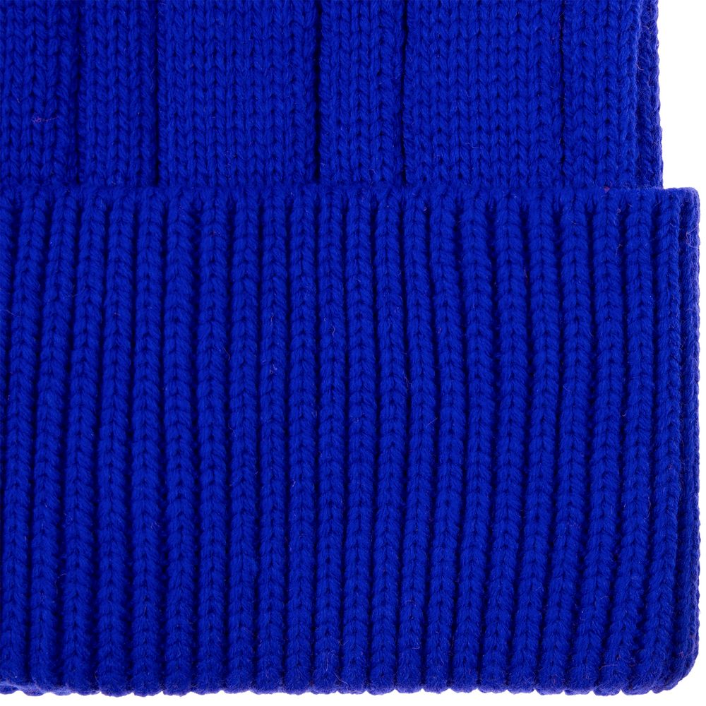 Шапка Knit Beat, синяя — фото 1