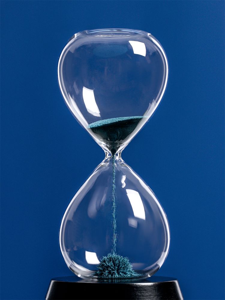 Магнитный антистресс Elusive Time, синий — фото 1