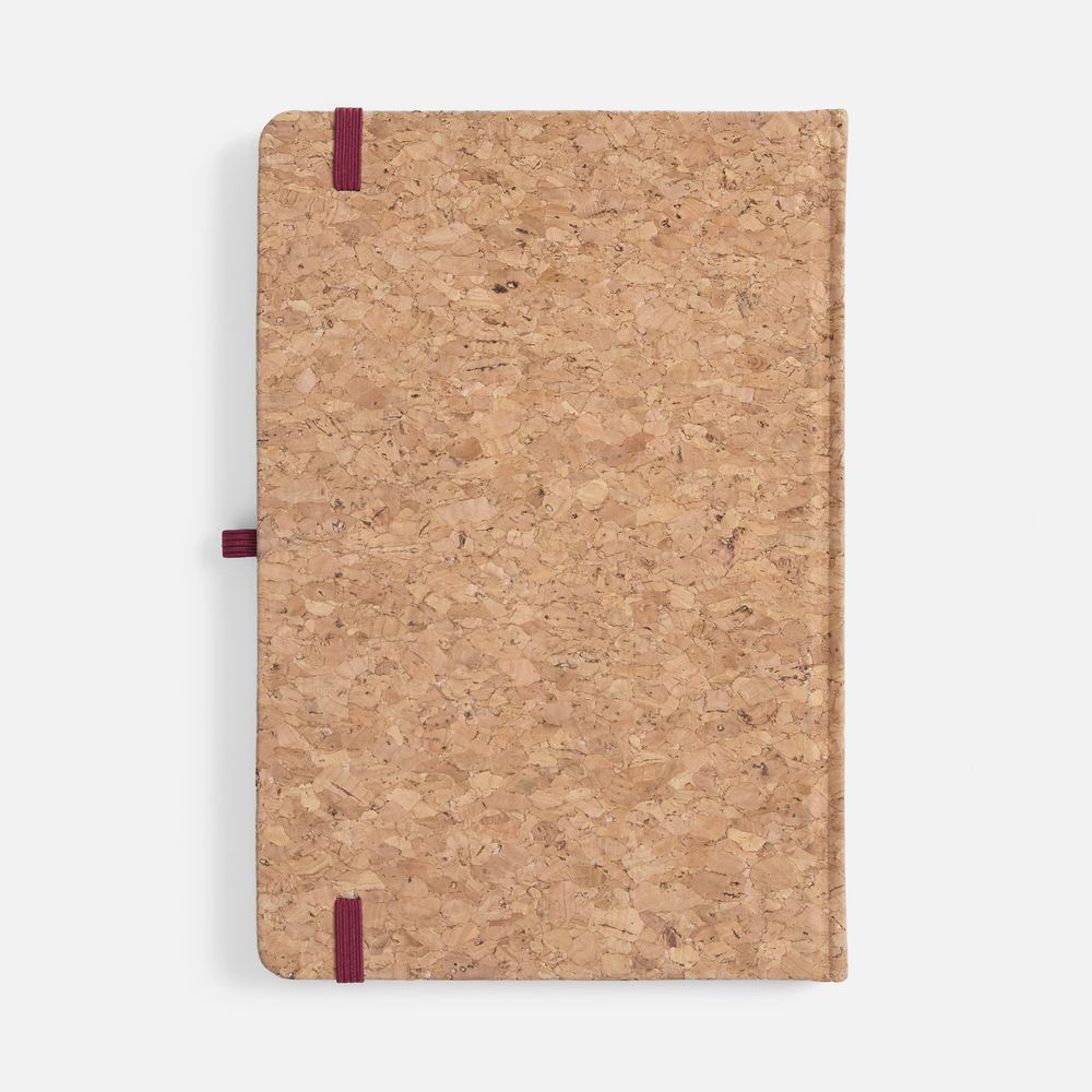 Блокнот Corkfolio, красный — фото 1