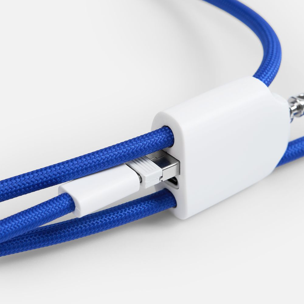 Кабель-ланьярд energyFlex Pro, синий — фото 2