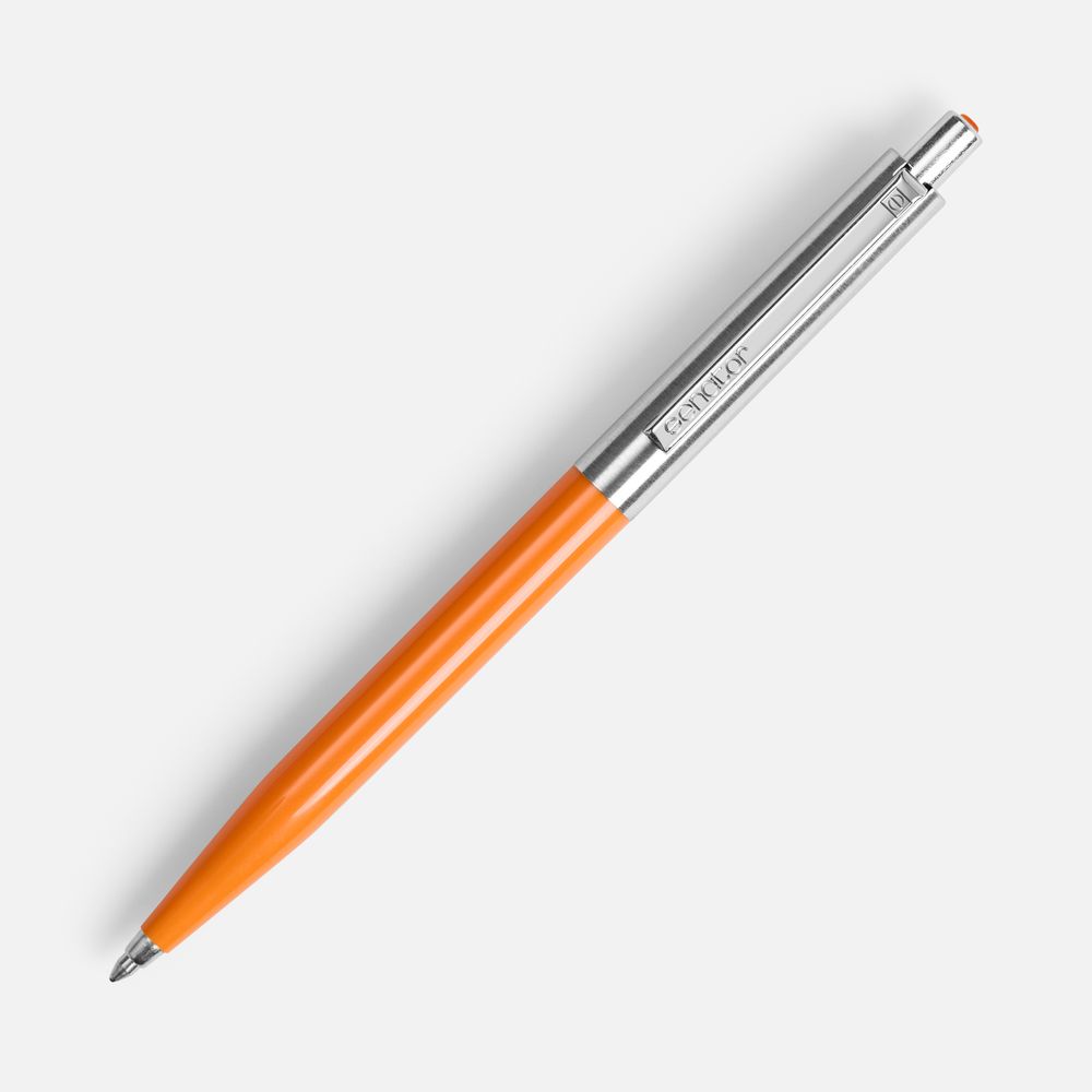 Ручка шариковая Senator Point Metal, ver.2, оранжевая — фото 1