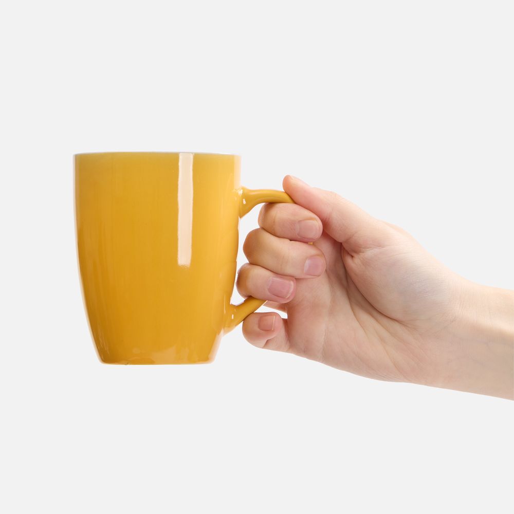 Кружка Good Morning, желтая — фото 2