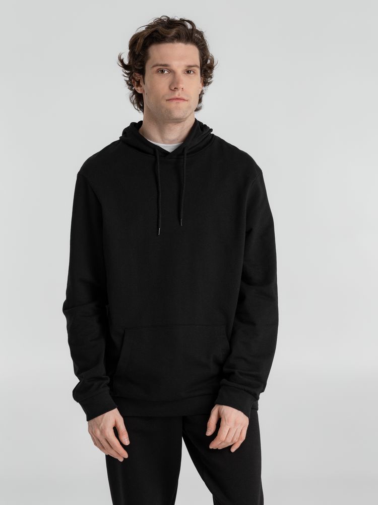 Толстовка с капюшоном унисекс Hoodie, черная — фото 3