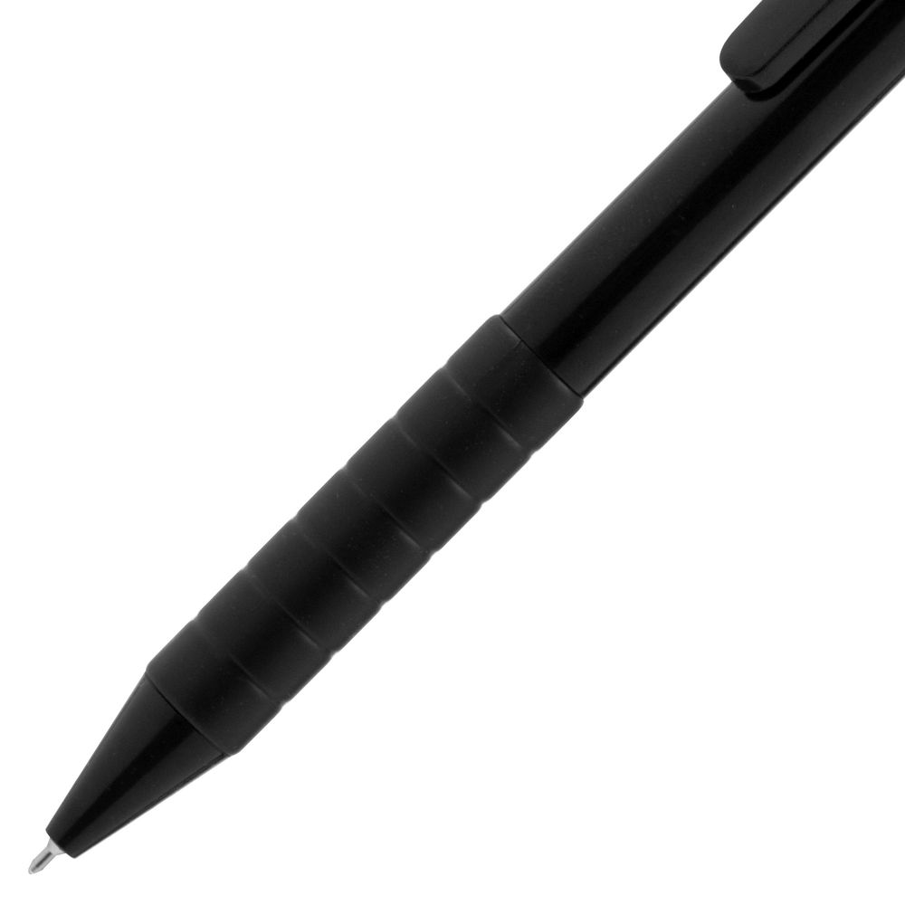 Ручка шариковая Easy Grip, черная — фото 3