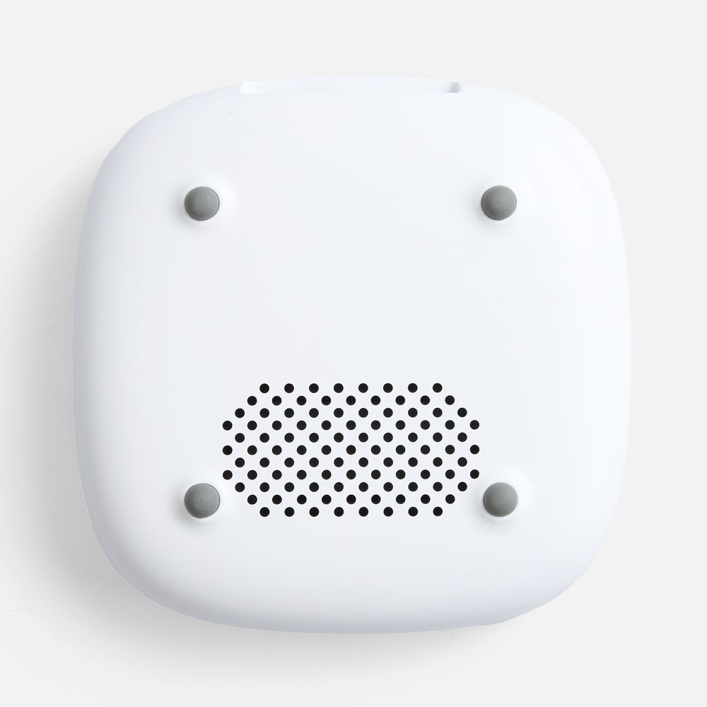 Bluetooth-колонка с беспроводной зарядкой и подсветкой Terrafonic, серая — фото 3
