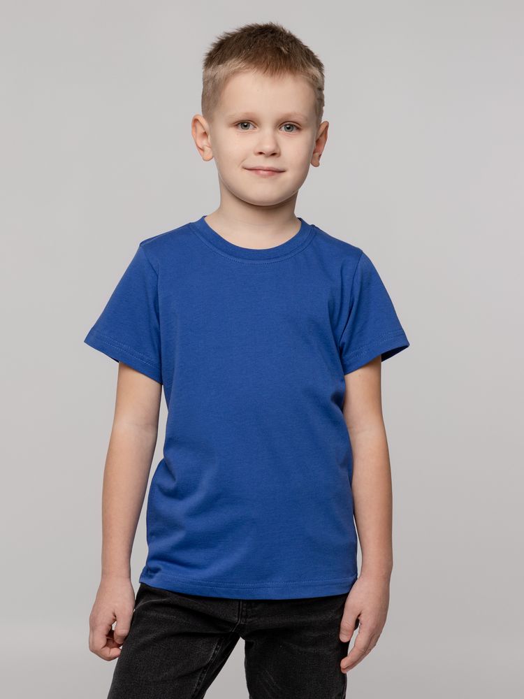 Футболка детская T-Bolka Kids, ярко-синяя — фото 1