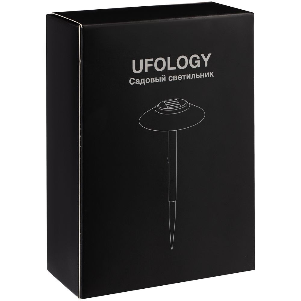 Светильник на солнечной батарее Ufology, темно-серый (графит) — фото 9