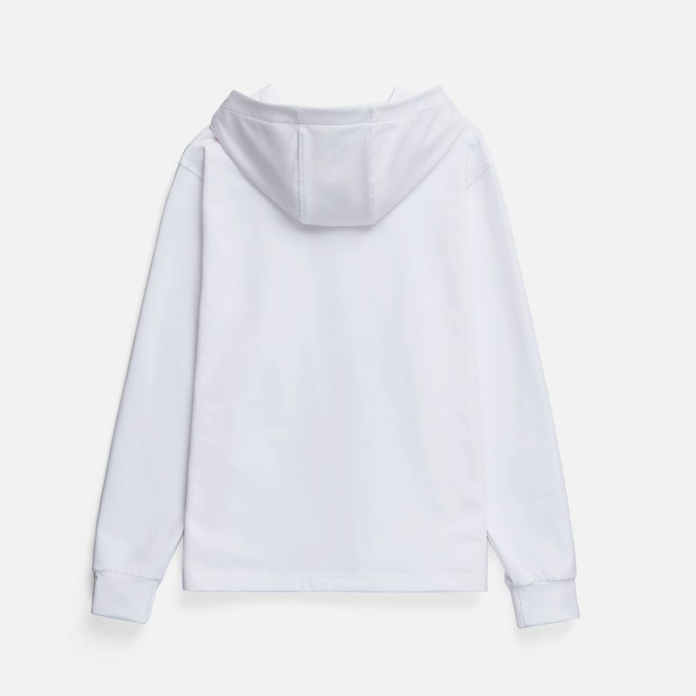 Худи унисекс Morfiss, белое — фото 3