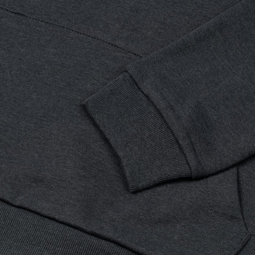 Толстовка с капюшоном унисекс Hoodie, темно-серая — фото 3