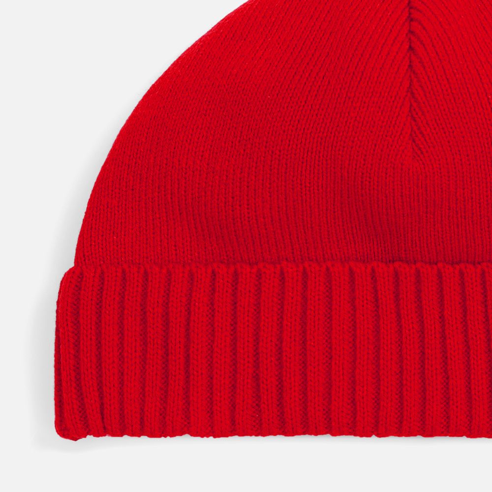 Шапка ComFleece, красная — фото 2