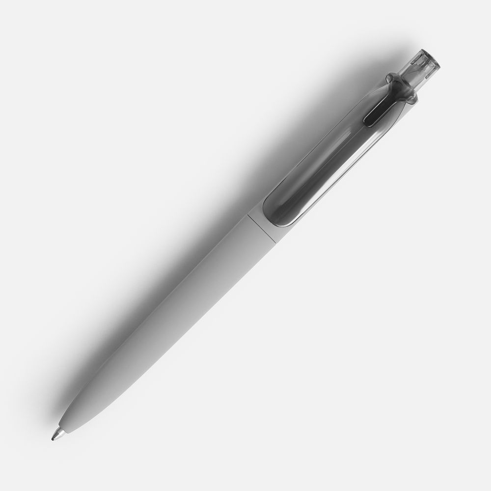 Ручка шариковая Prodir DS8 PRR-T Soft Touch, серая — фото 1